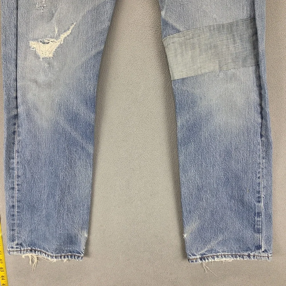 Vintage Levis 501 Jeans Mens Blue Straight Button Fly Y2K Mexico Fits 30x30